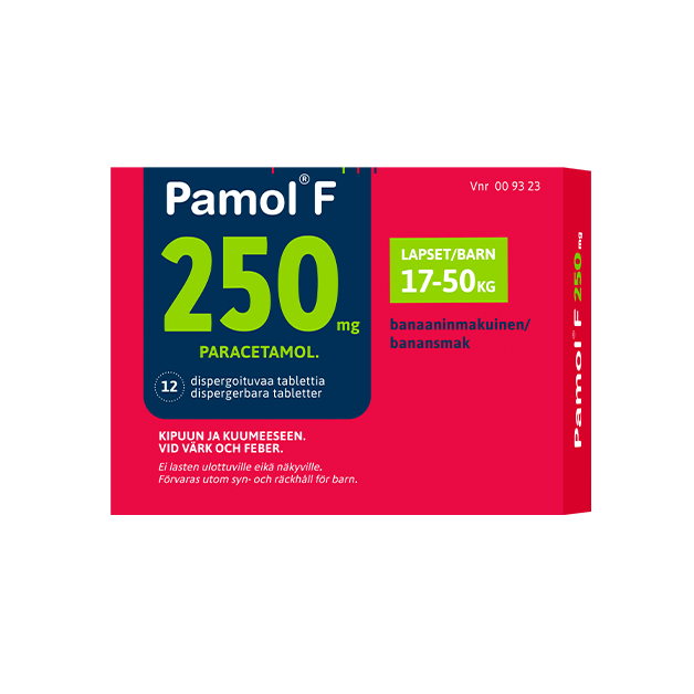 Pamol F 250 mg dispergoituva tabletti