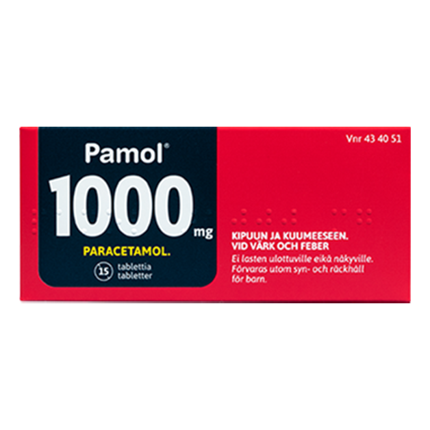 Pamol 1000 mg tabletti